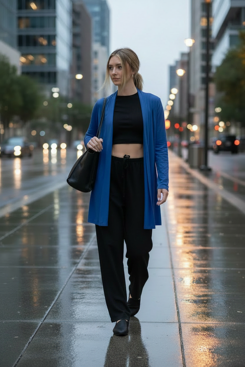 Azules Cardigan Lifestyle